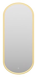 Зеркало с подсветкой Brevita Saturn SAT-Dro1-050-gold 50см золото